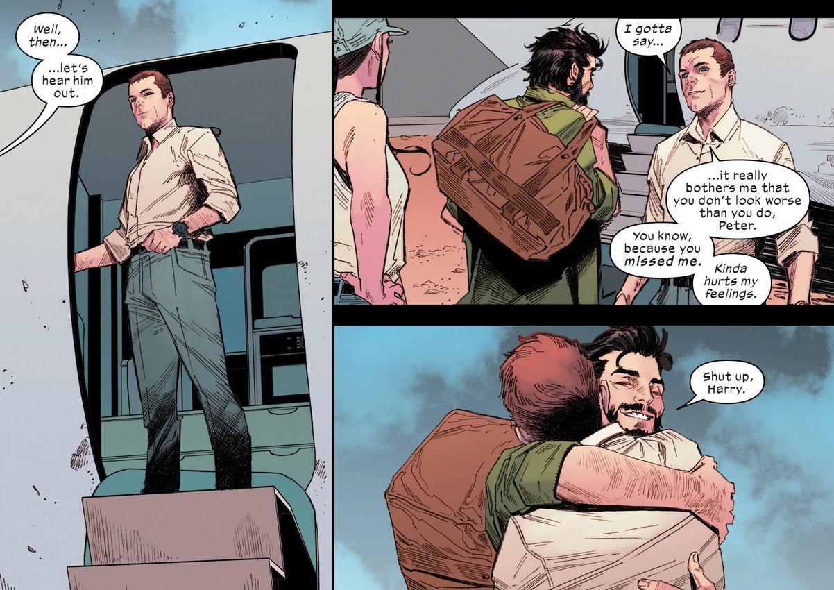 Harry Osborn in Ultimate Spider-Man #18 – harryosborn.net